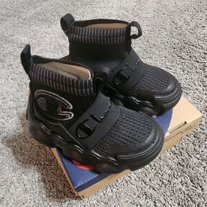 New Toddler Champion Meloso Rally Pro Black/Stealth size 5